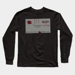 Patrick Bateman business card version 2 Long Sleeve T-Shirt